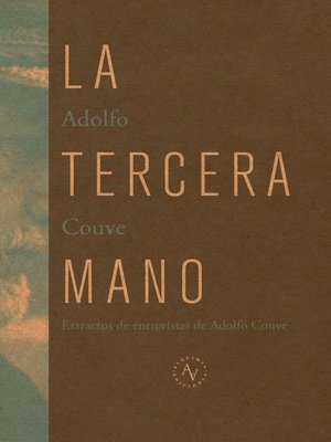 cover image of La tercera mano